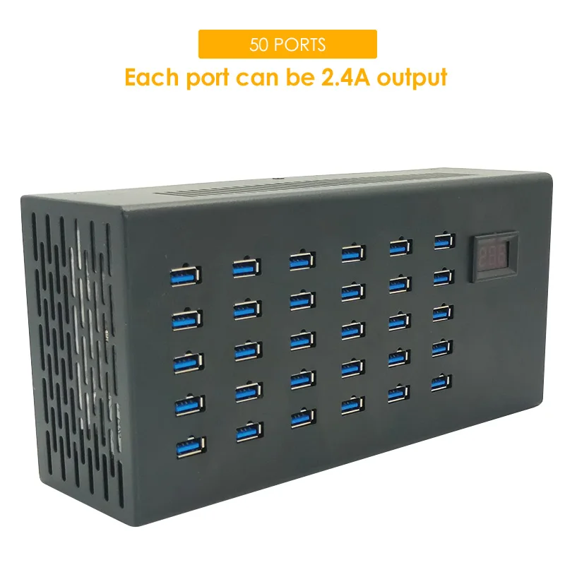 Industry Customized Port USB Fast Charging Station USB Power 300W Hub USB 50 Port