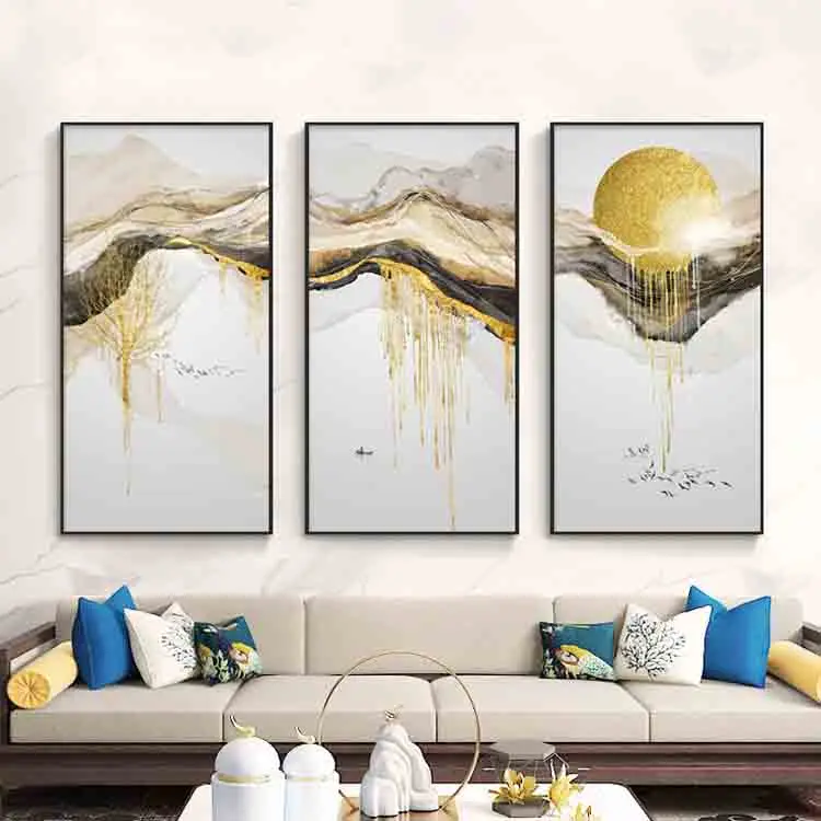 Acquista Natura moderna Beige Poster Paesaggio Stampe su tela Baciami sempre buonanotte Pittura di arte della parete Immagini Boho per la decorazione della camera di casa in Italia a partire da 0.93