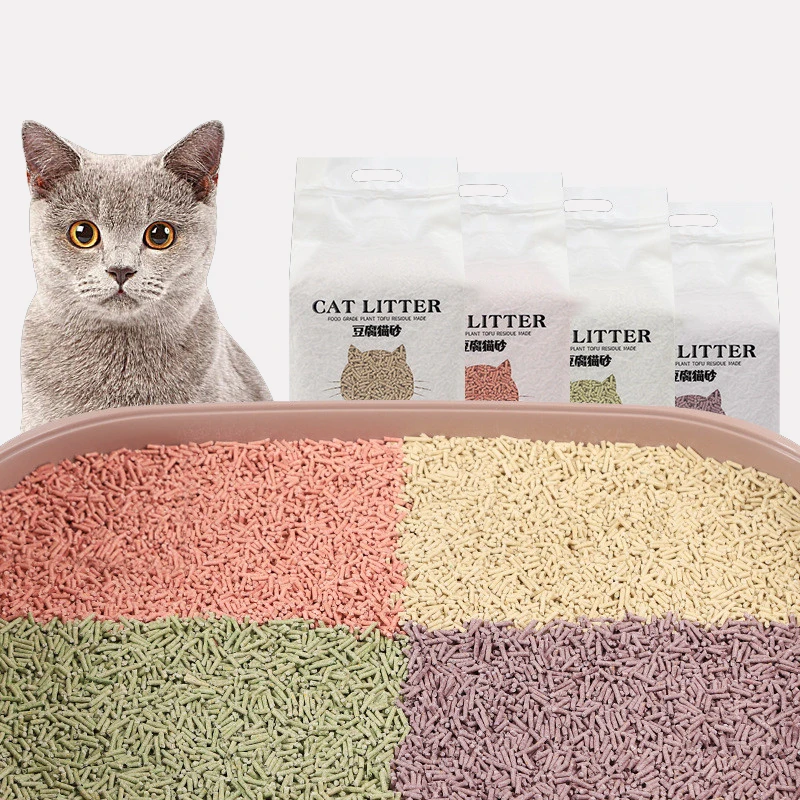 Oem/odm Wholesale Custom Package Logo Cheap Cat Sand Eco Clean Natural