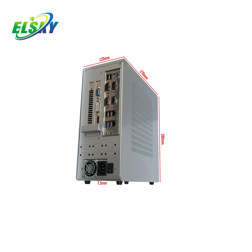 ELSKY Motherboard Gaming Pc with Processor Haswell 4th Gen Core I3 I5 I7 I9 MSATA 2.5 Inch Ssd PCIE X16 I211-AT Gigabit LAN K6P