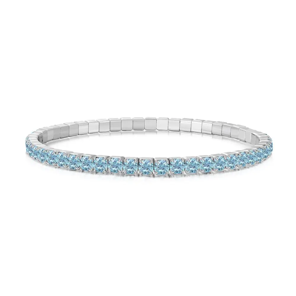 KAKODIY Unique Design 925 Sterling Silver Rhodium 18K Gold Plated Chain Daley Dress Up Synthetic Zircon Women's Jewelry Bracelet detail 6