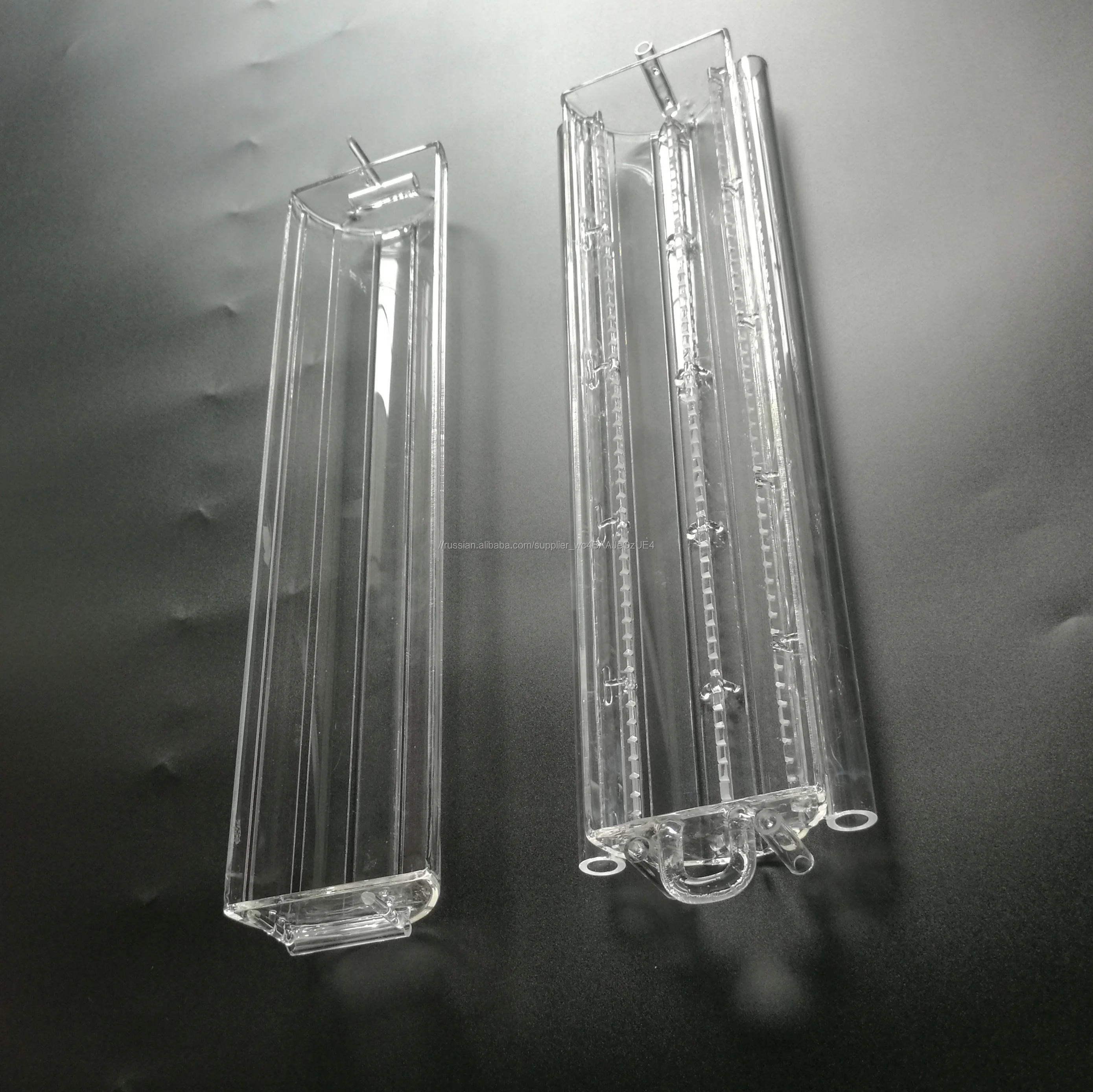 Индивидуальные различные размеры вертикальный Кварц лодка