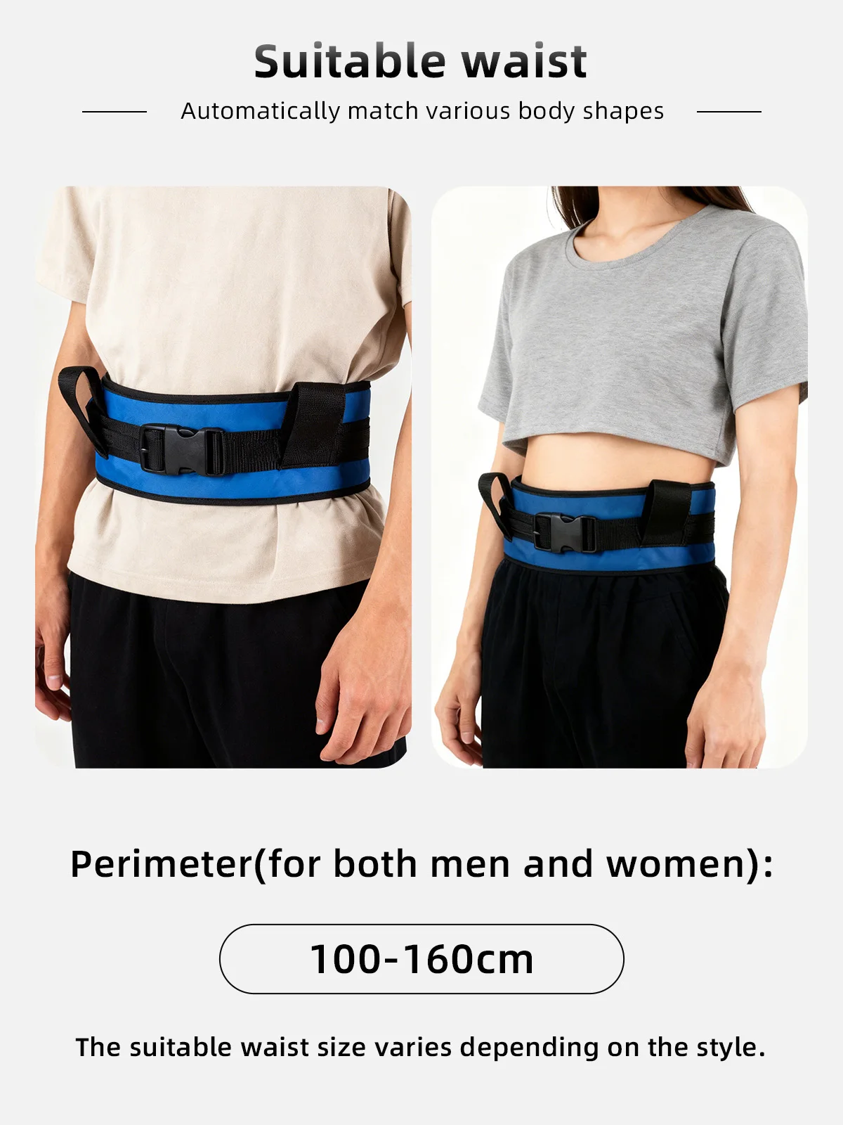 Wholesale Aidingcare PT-3632 Patient Transfer Lift Assist Gait Belt wi - product detail 2