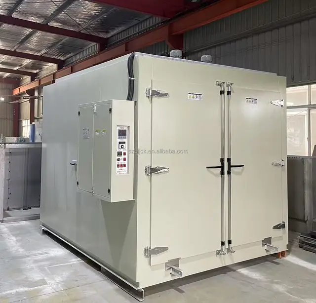 Stainless Steel Large Electric Drying Curing Oven PLC for Industrial Powdercoating Food Processing Electric Heating Motor Core
