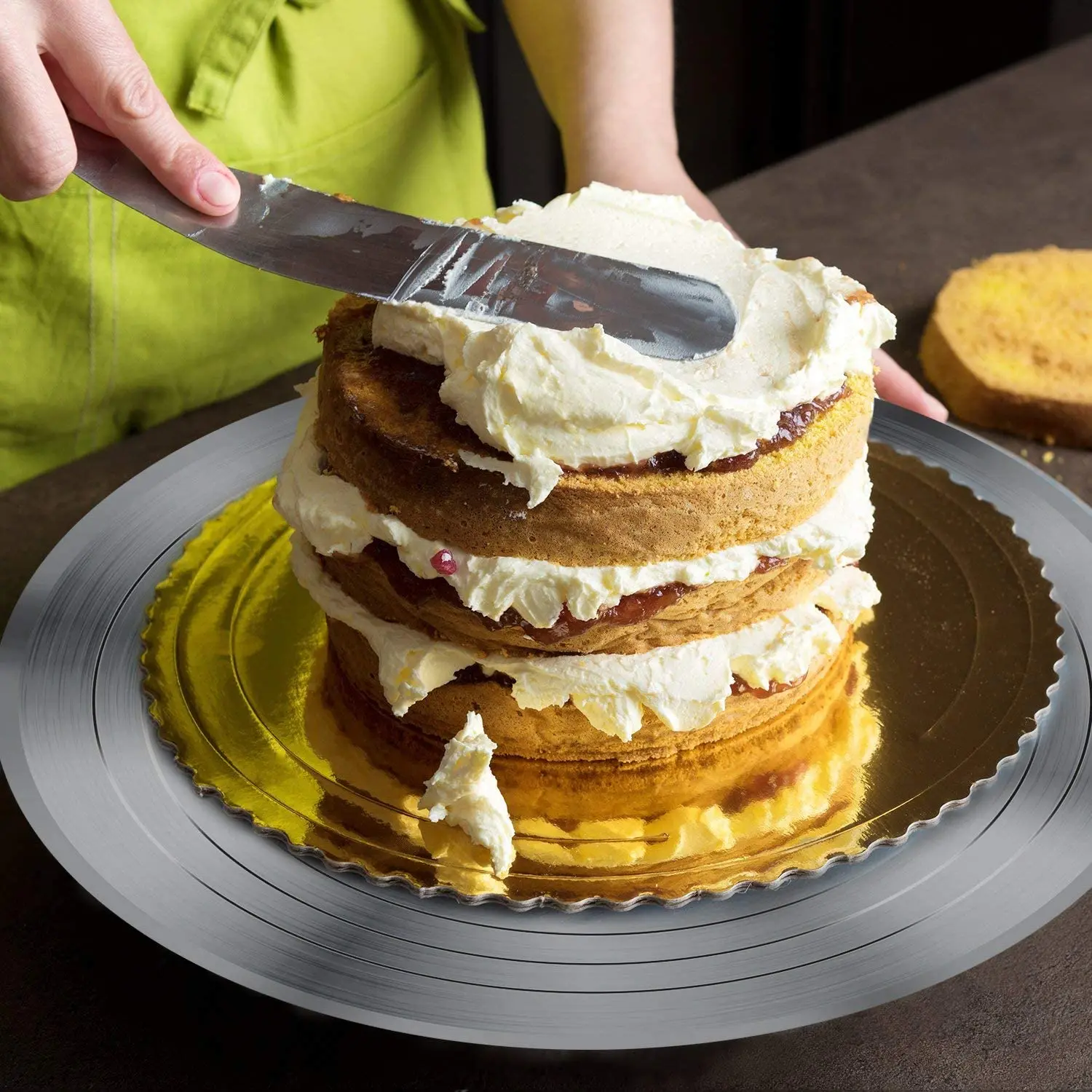 ARABIA＊Talvikki＊Cake plate・* 2枚 Arabia of Finland, Snowflake | Replacements, Ltd.