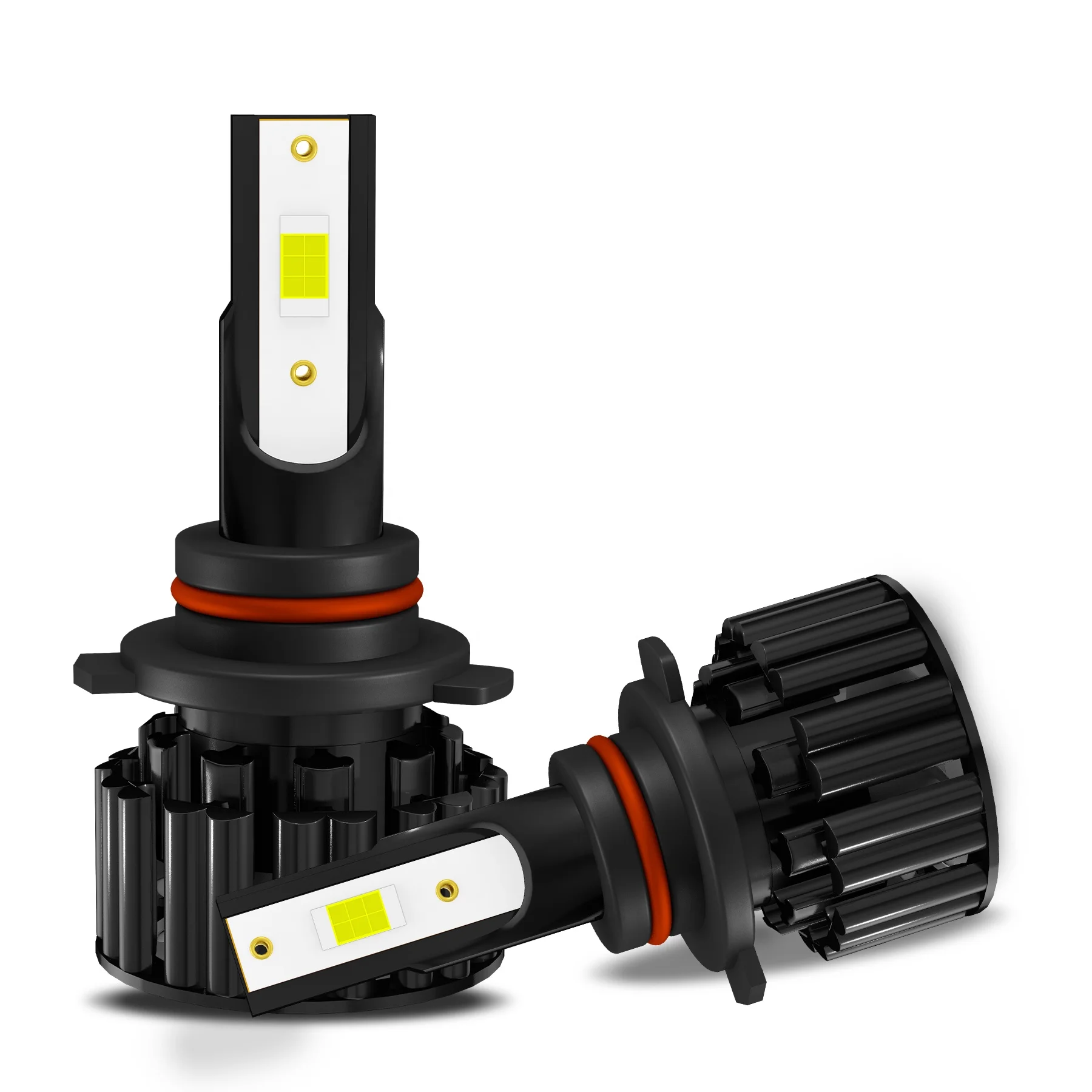 High Power Canbus Z3 Csp Zes Chip H4 H7 H11 9006 9007 Lime Green Light 8000k Aluminum Led Headlights