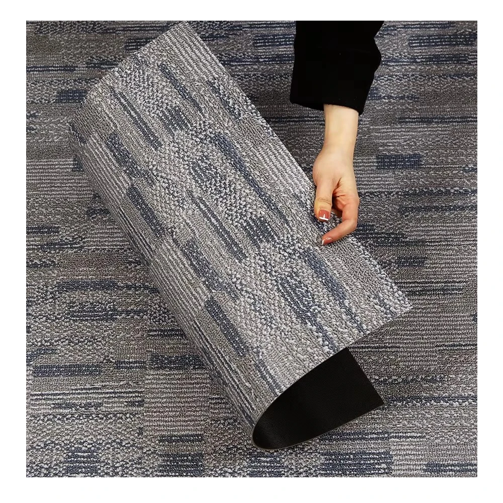 PVC/SPC/WPS Flooring Luxury Waterproof Pvc Wood No Click Carpet Floor Dry Back Pvc Tile Vinyl Flooring