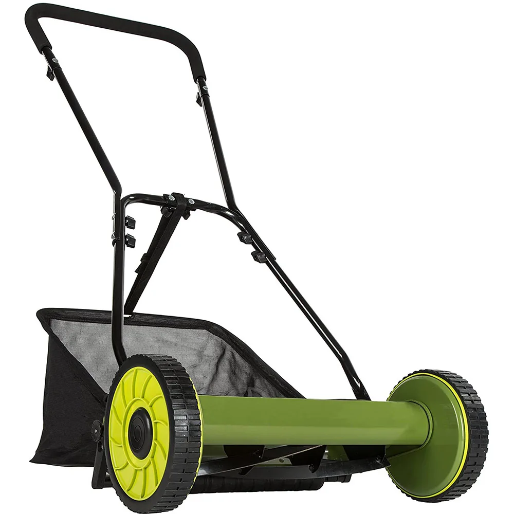 Manual Reel Cylinder Lawn Mower Push Reel Lawn Mower With Grass Catcher ...