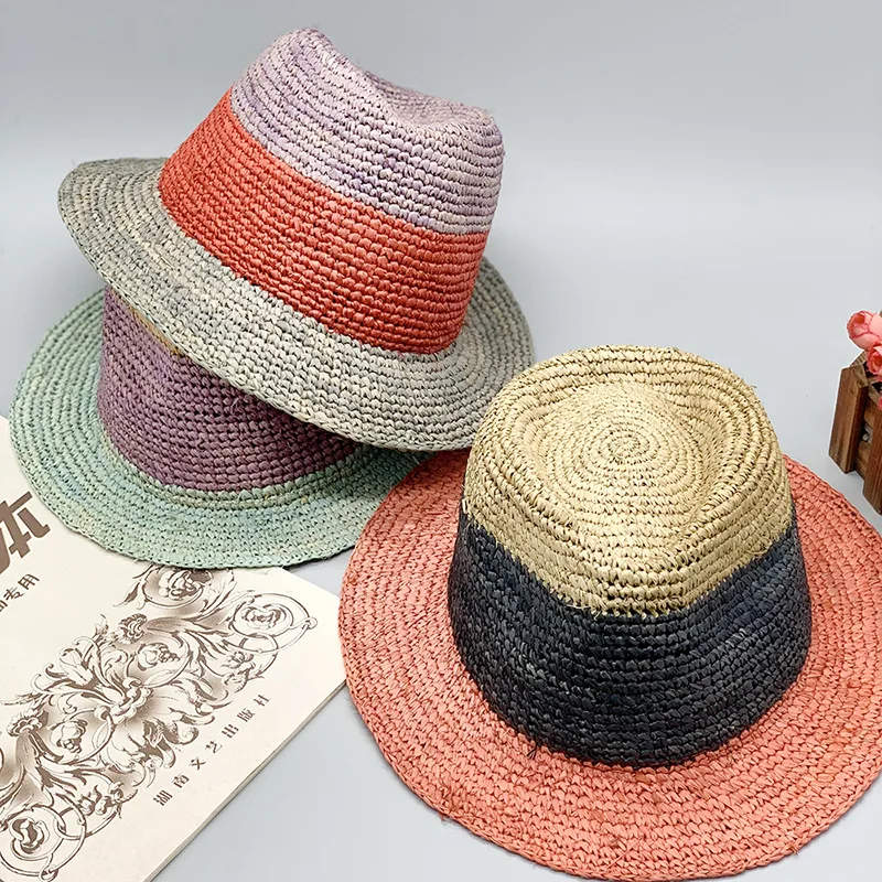 straw fedoras and chic beach hats