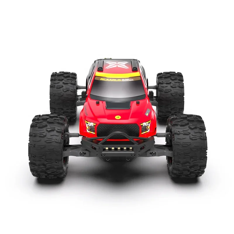 Rlaarlo ROG14 1:14 Scale RC Truck Off Road Monster Truck with Aluminum Alloy Chassis Waterproof ESC Metal Gear Servo 3S Battery