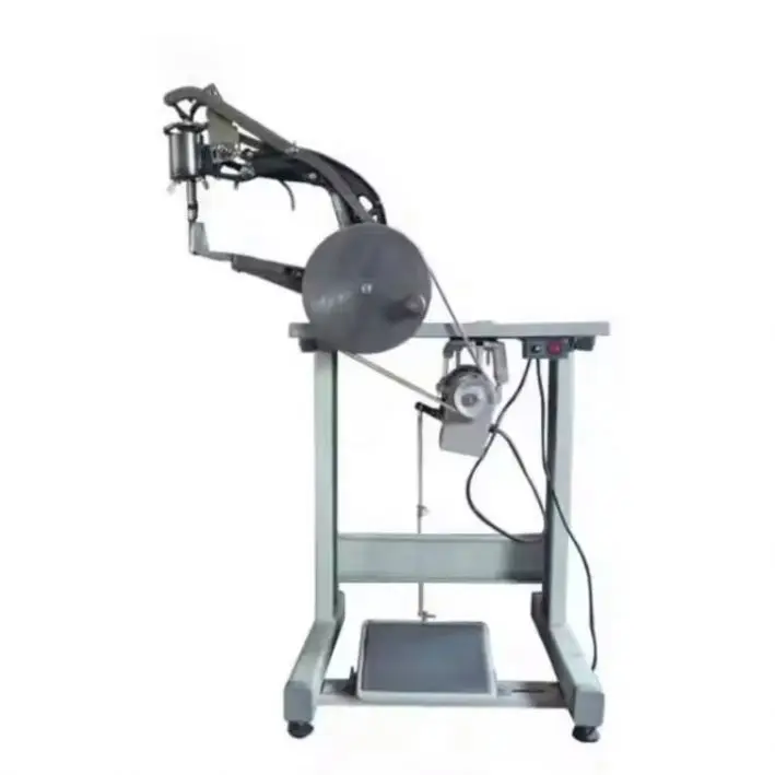 TEBAK Manual or Electric Shoe Repairing Machine: Old-Fashioned Single Needle Cylinder Bed Shoe Repair Tool