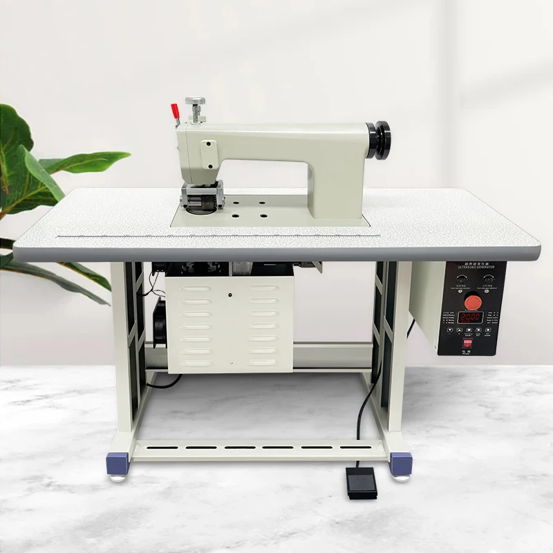 Ультразвуковая машина для пробивки кружева китайский ультразвуковой аппарат запечатывания нетканых материалов с одним мотором