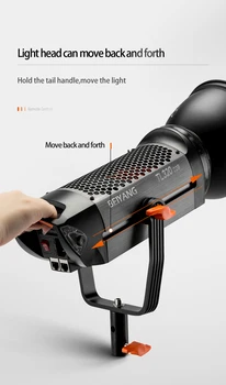 Professional TL320 300W Bi Color Studio Video Light with Remote Control for Studio Photography and Broadcast detail image