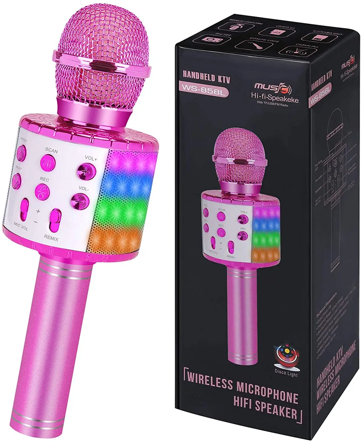 Karaoke Microphone Microfono Bimbi Amazon Kids Microphone With
