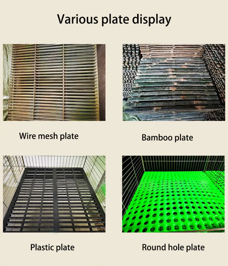 Commercial Rabbit Cage 3 Layers, 9 Cells - Welded Mesh for Efficient ...