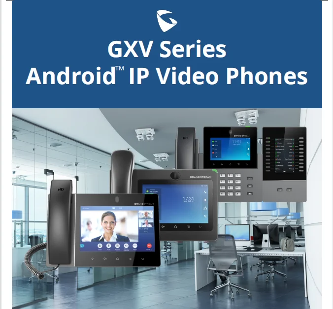 Grandstream GXV3350 Android IP Video Phone with POE & GSM Support 5 ...