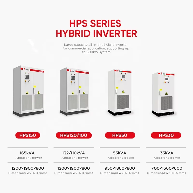 Atess Solar All in One Inverter Smart Voltage 50Kw 3 Phase on Off Grid Control Ups Inverter