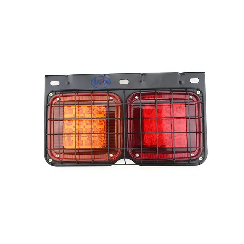 VITJU  Manufacturer hot truck iron net lighting taillight 24v LED lighting truck farm vehicle lighting