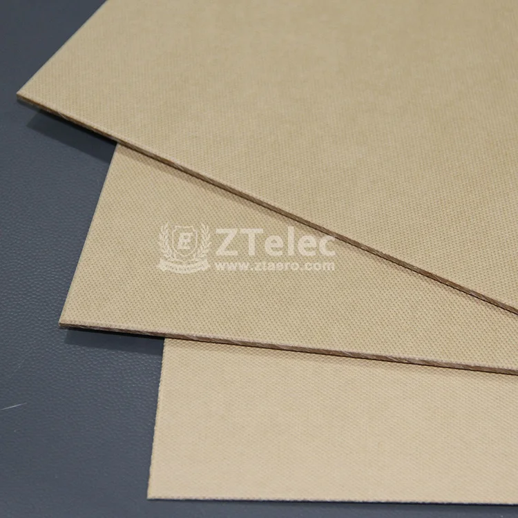 High Quality ZTELEC Electrical Insulating Cardboard Laminated Kraft Paperboard Insulation Paper Sheet