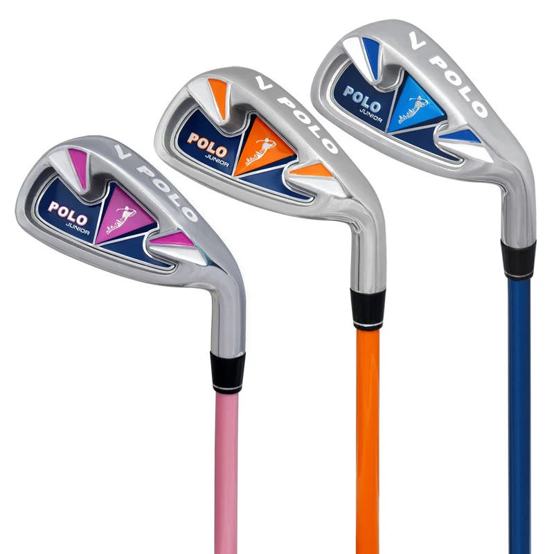 Оптовая продажа Детский Железный клуб для гольфа правша со стальным графитовым валом