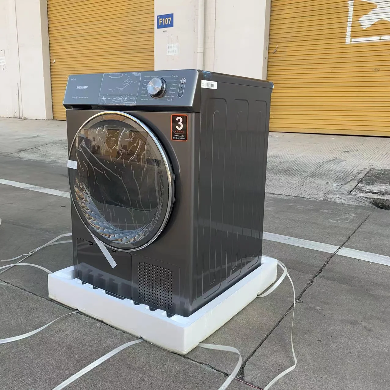 Household Clothes Dryer Machine Front Loading Tumble Dryer Heat Pump