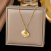 Collana con Pendente Placcato in Oro 1