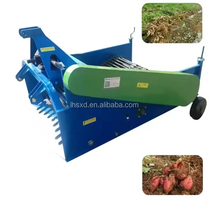 Fully Automatic Small Potato, Garlic, Onion, Sweet Potato, Turmeric Agricultural Harvester