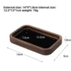Large rectangle - Black velvet