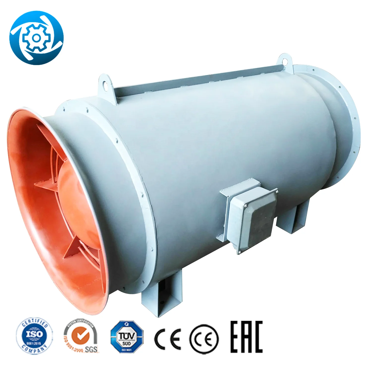 Double Propeller Counter Rotating Mine Fan Double Stage Mine Fan Mining Blower Open Pit Fan