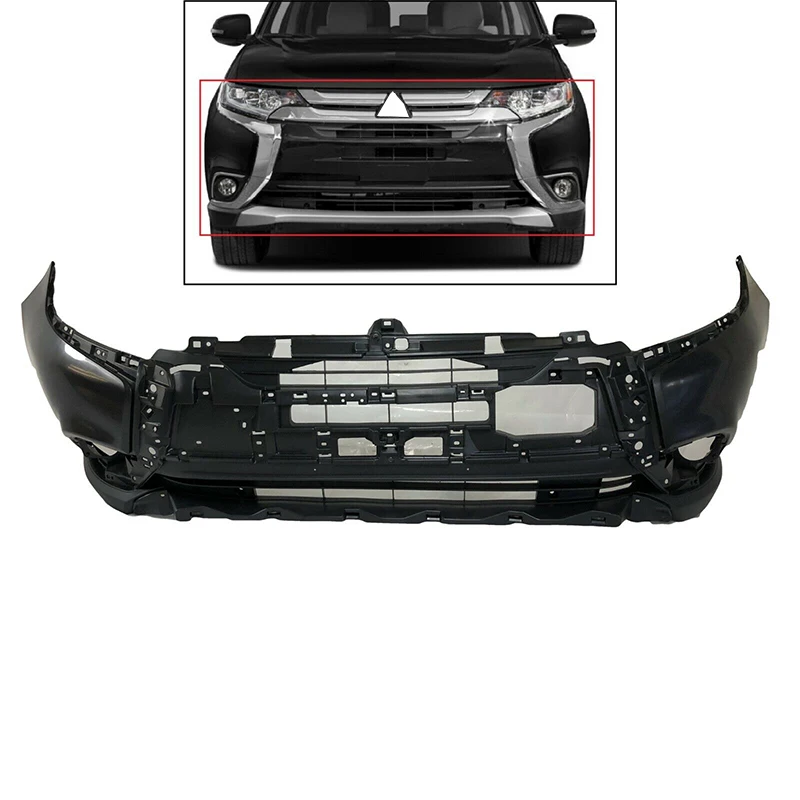 car front bumper cover for mitsubishi outlander 2016 2017 2018 bumper