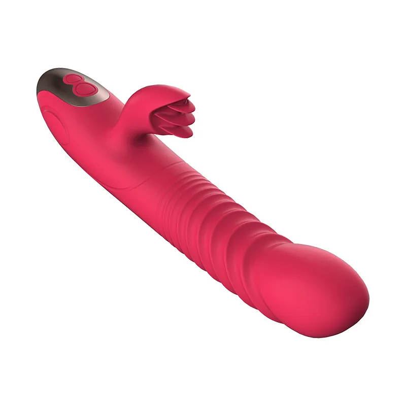 LIBO Big Fish Tongue Automatic Heating Vibrator for Ladies Sex Adults Climax Stimulation Massager Vibration Dildo Sex Machine