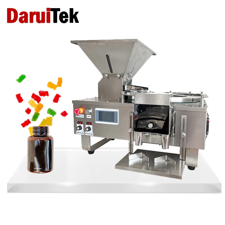 Desktop Semi-auto Counter Chewing Gum Gummy Bear Counter Candy Counting ...