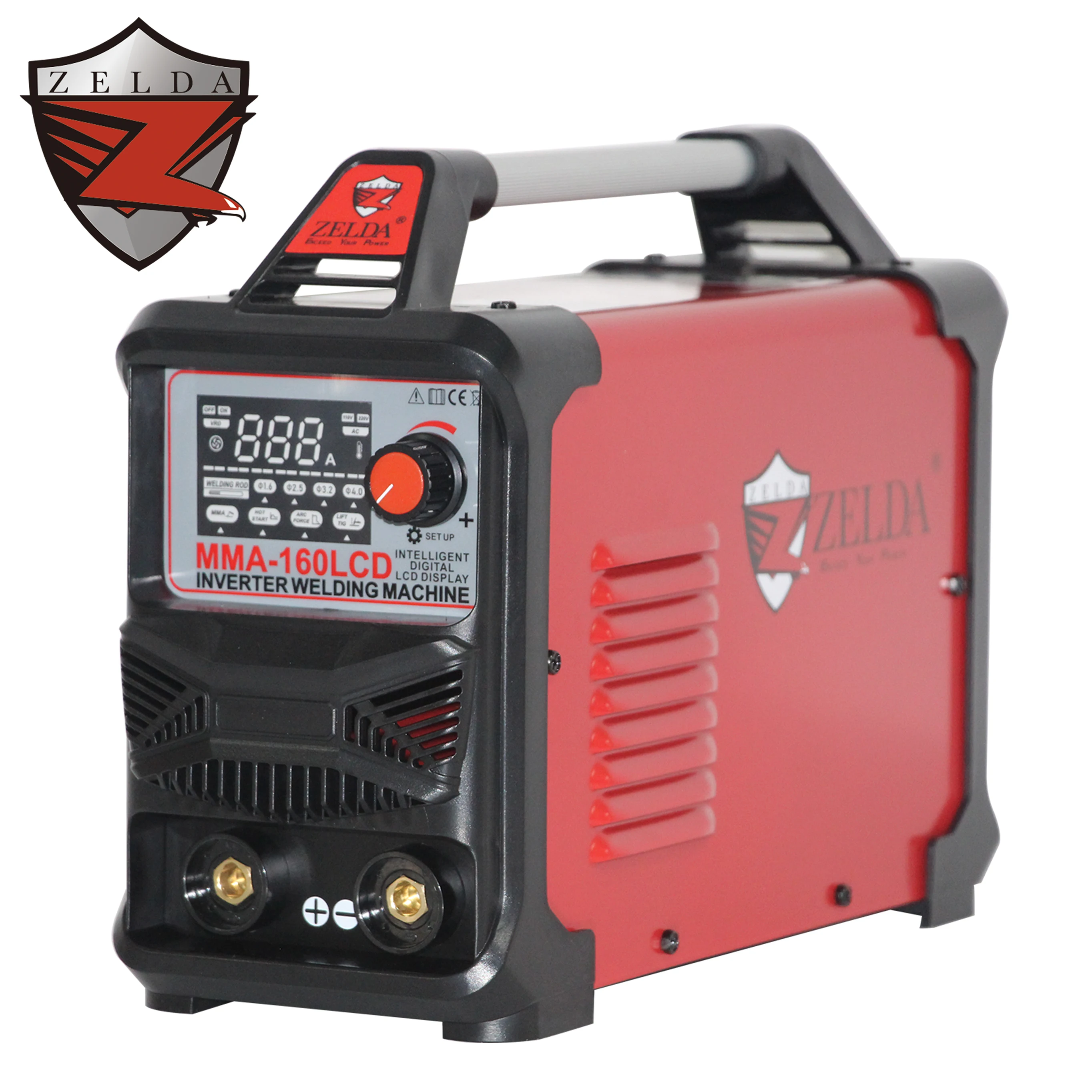 Shida Máquina soldadora Inverter DC MMA ZX7 160, portátil y nueva 2.5mm