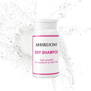 Custom Organic Vegan Rice Volumizer Dry Shampoo Powder Leave-In Anti-Dandruff Smoothing Refreshing for Oily Hair