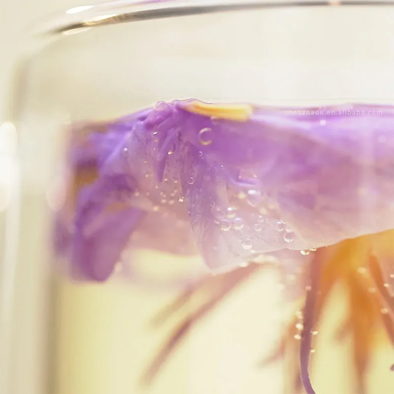 Органические синие цветы лотоса египетские индивидуальные Саше Натуральные Сушеные Nymphaea Caerulea синий чай с лилией 5A сорт | Рынок ЕС соответствует