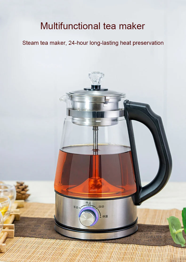 Home Appliances Electric Kettles Thermostat Automatic Glass Kettle