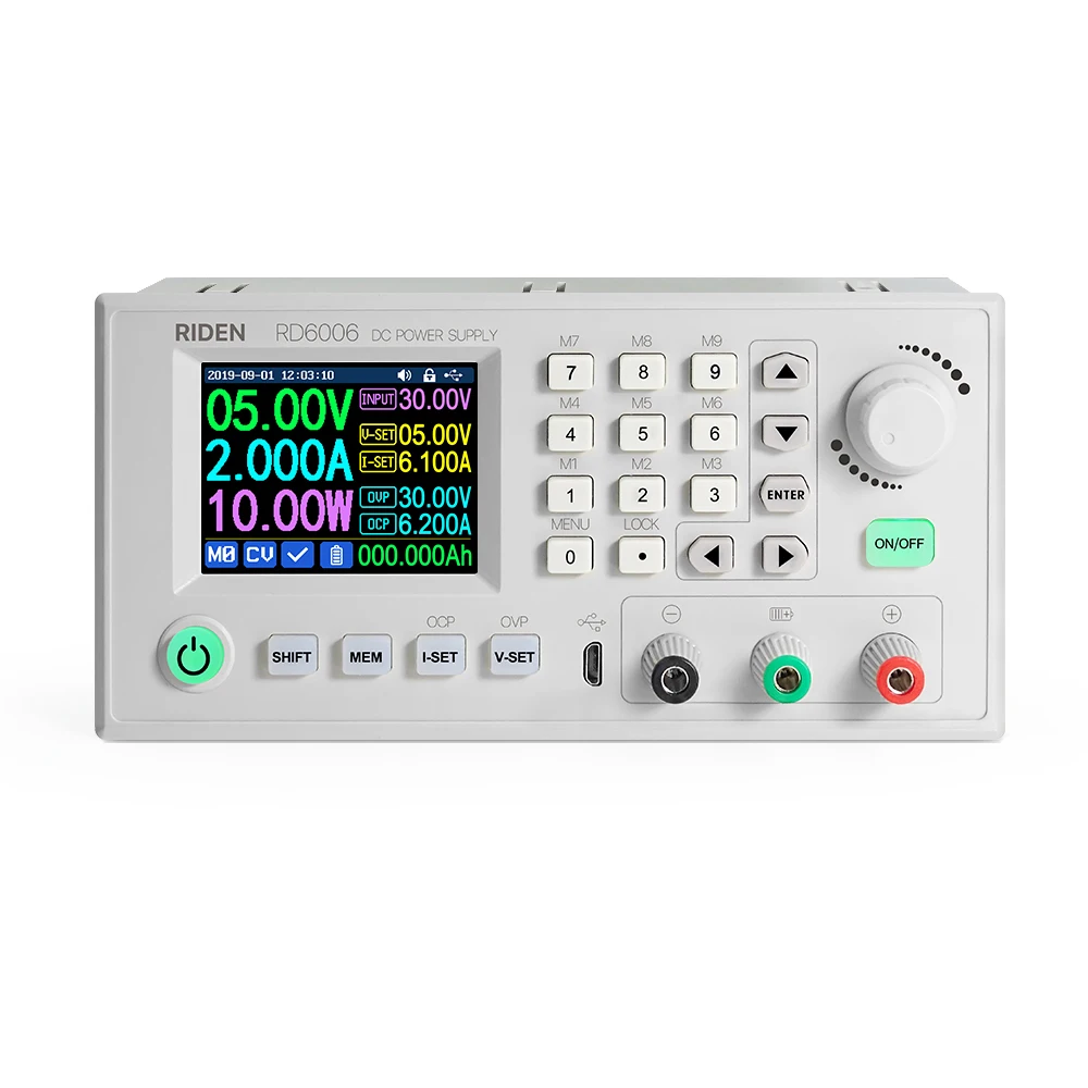 RD RIDEN RD6006W USB WiFi可変電圧安定 Lab電源60V 6A