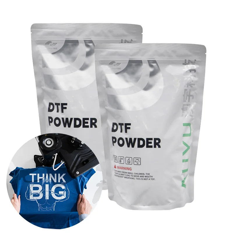 Source Factory DTF Hot-Melt TPU Adhesive Powder White Ink for Heat Transfer Prints High Elasticity Strong Adhesion Washable
