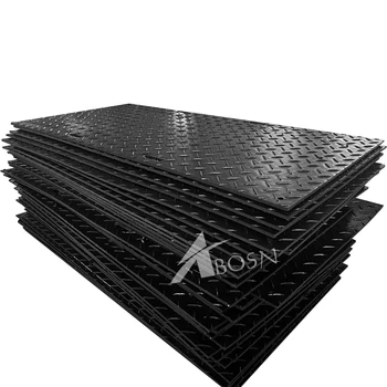 Heavy-Duty 3x8 ft Eco-Friendly Ground Protection Mat for Outdoor Use