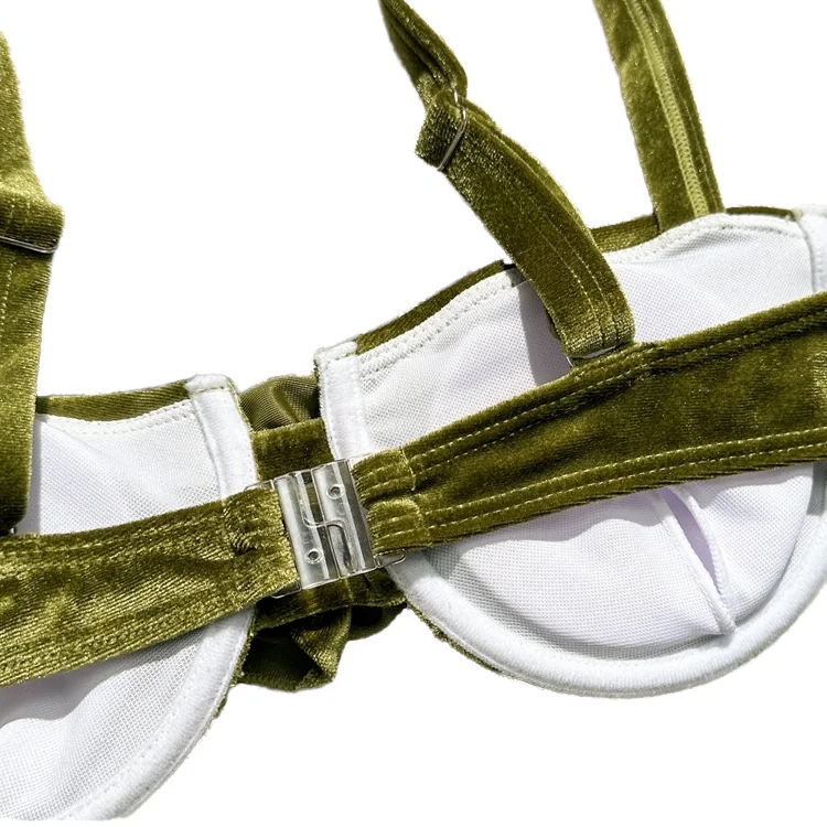 2025 New Sexy Swimsuit Europe and the United States 3D Three-dimensional Flower Bikini Ladies Swimsuit Wholesale