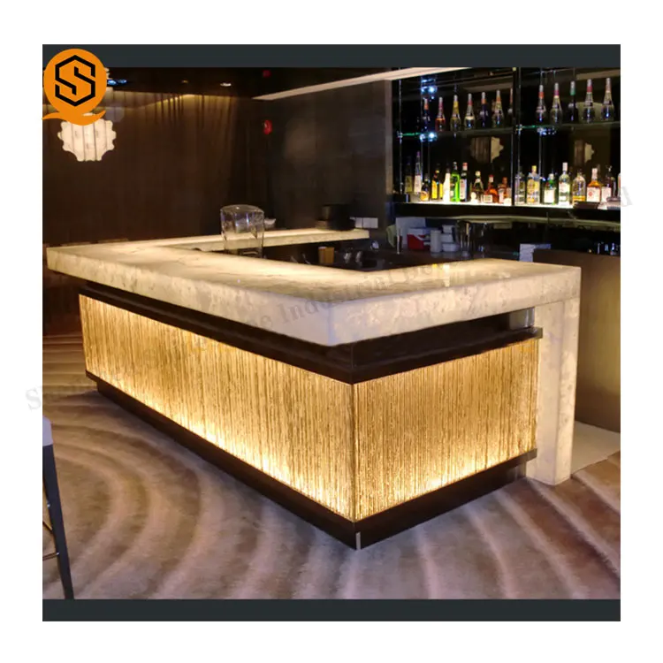 L字型半透明クラブバーカウンター家具デザイン販売中| Alibaba.com