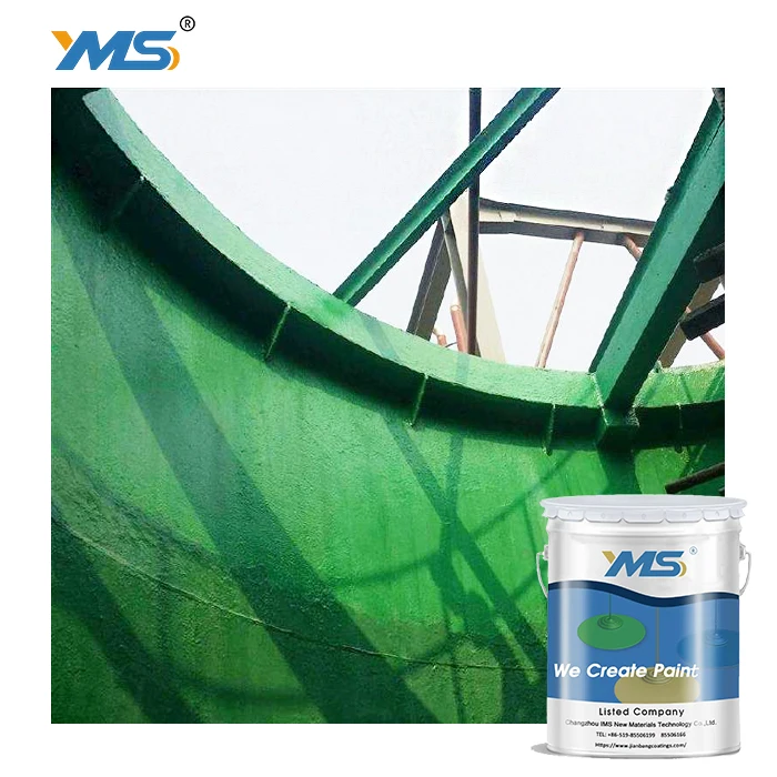 Free Sample FK-305 Epoxy Glass Flake Primer Thick Film Coating for Epoxy Floors Ballast Tanks Gas Plastic Boat Paint Metal