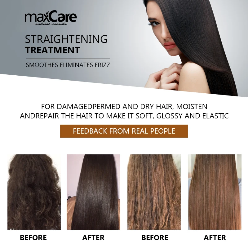 Tratamiento de queratina Tratamiento para alisar el cabello Tratamiento de  queratina sin formaldehído Cuidado de proteínas implantadas naturales puras