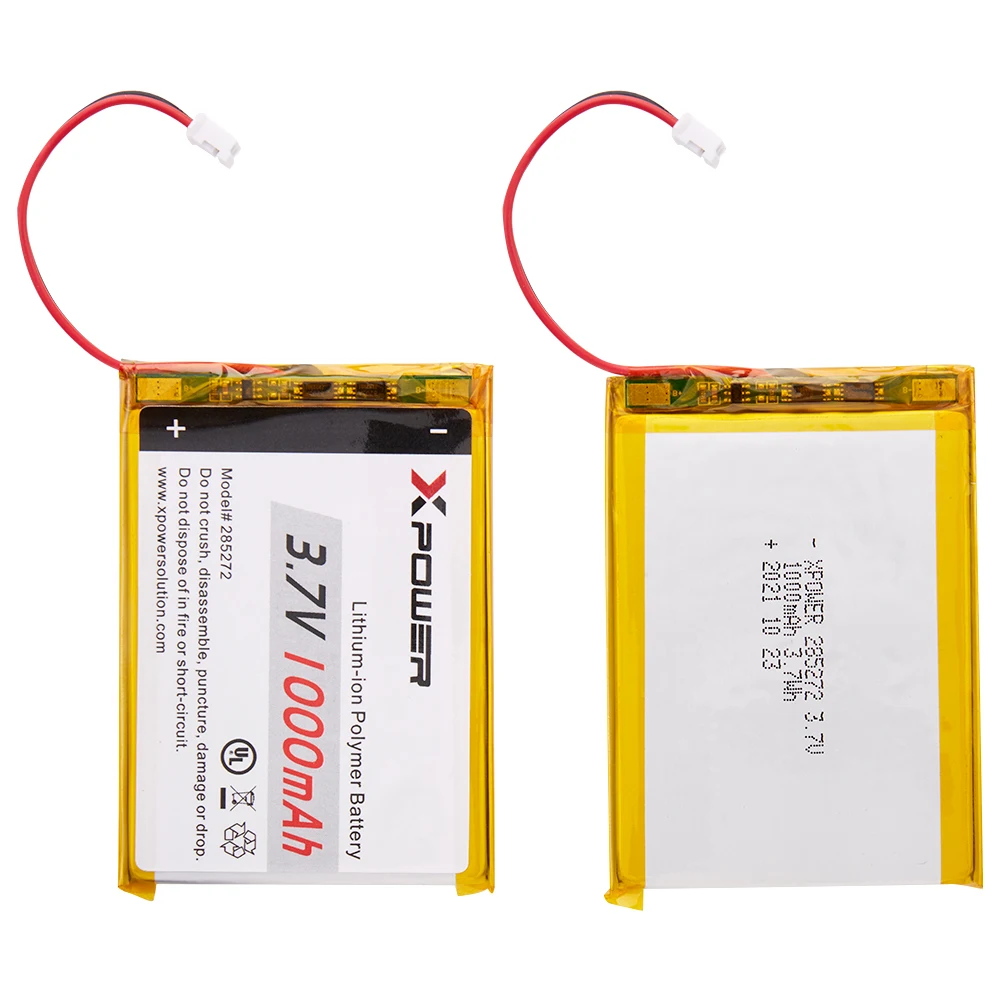 285272 3.7v 1000mah