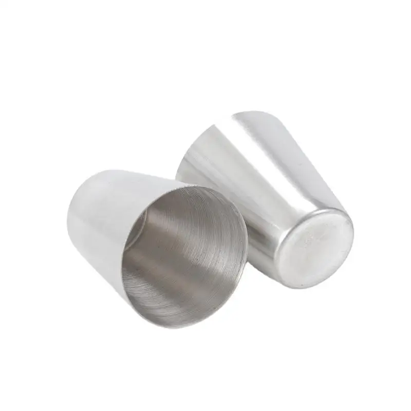 Custommade Stainless Steel Laser Engraving Logo Spray Paint Shot Cup