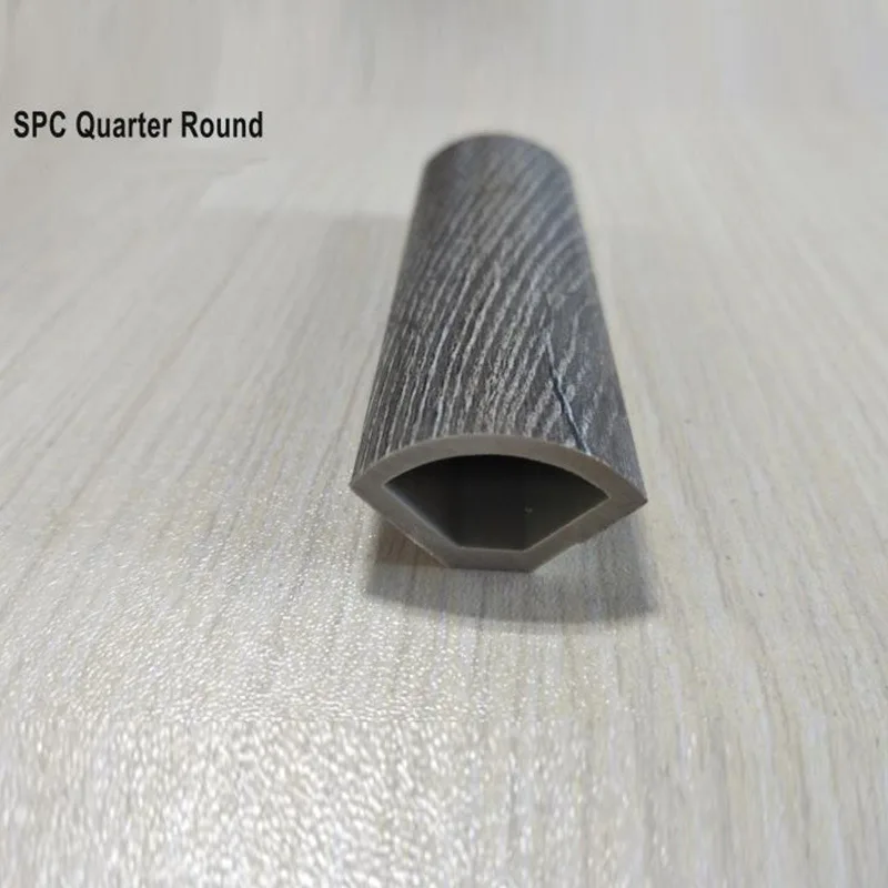 Waterproof Base Board Decorative SPC Skirting 80mm Vinyl Flooring Tiles Accessories