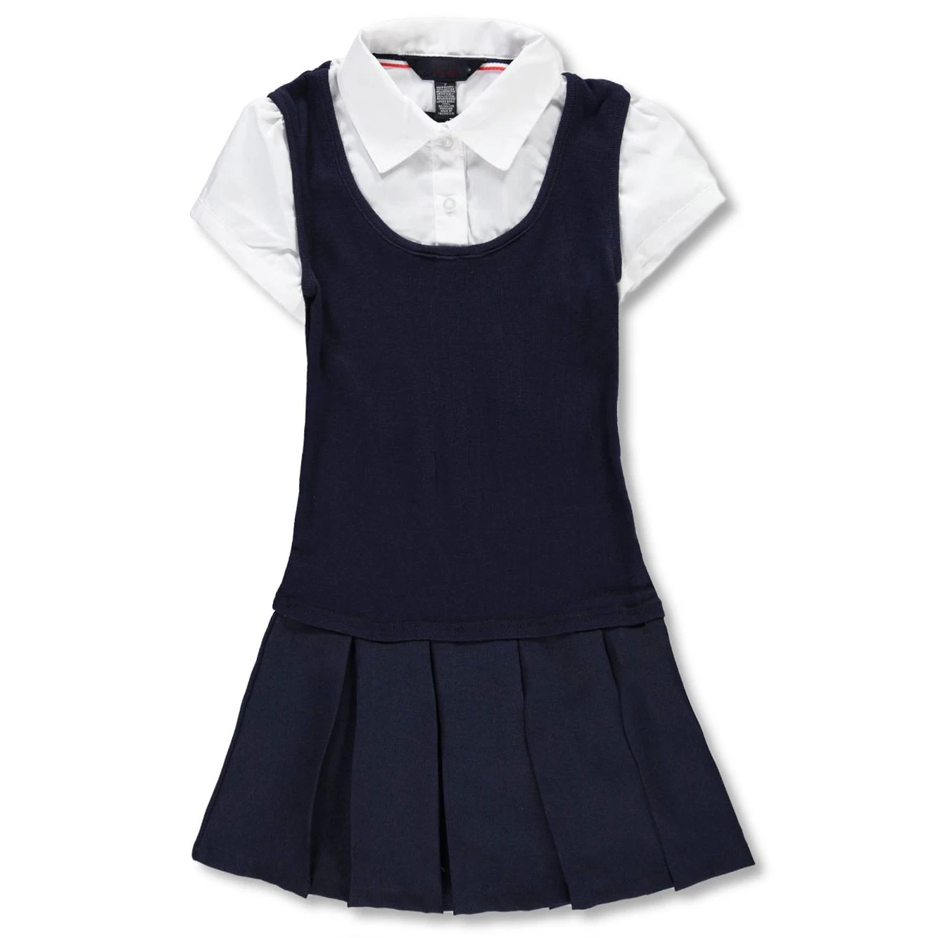 Girls navy school dress Clearance