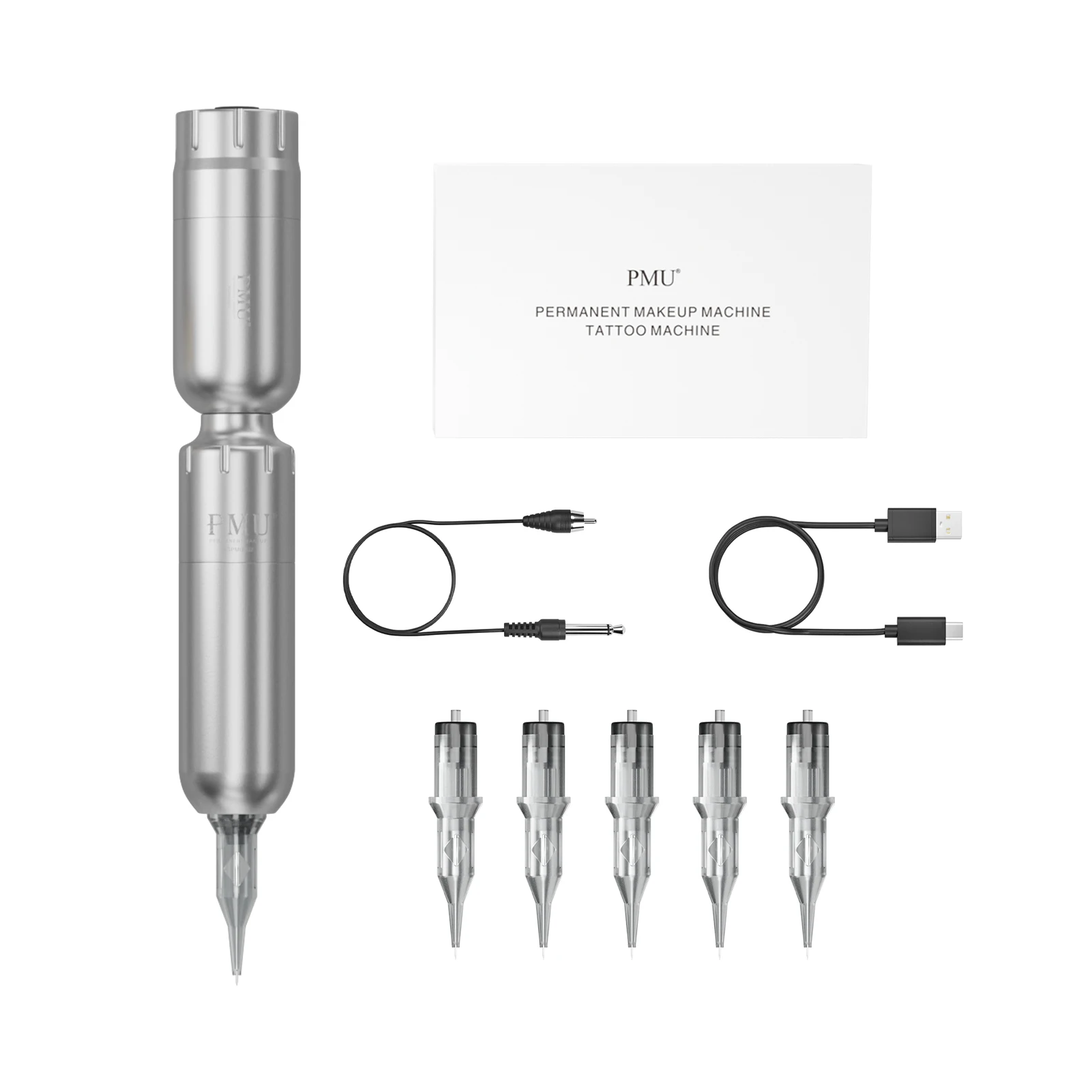 Mast Magnetic Attraction Pmu Permanent Makeup Tattoo Machine Pen Needles  Kit | eBay