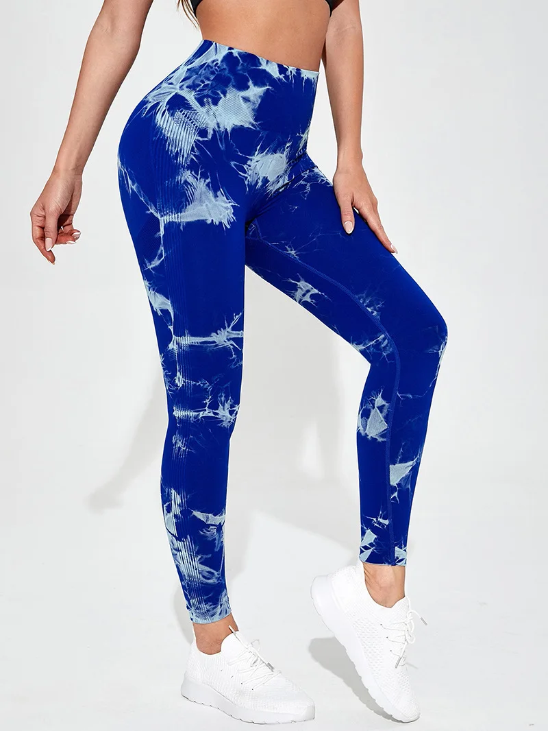 Yoga Pants Custom Logo 3d Digital Printing High Waist Tight Stretch