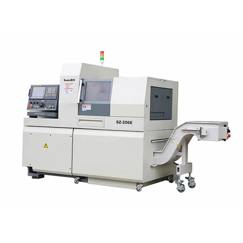 CNC Turning Guide Bush Sliding Head Swiss Types Machine